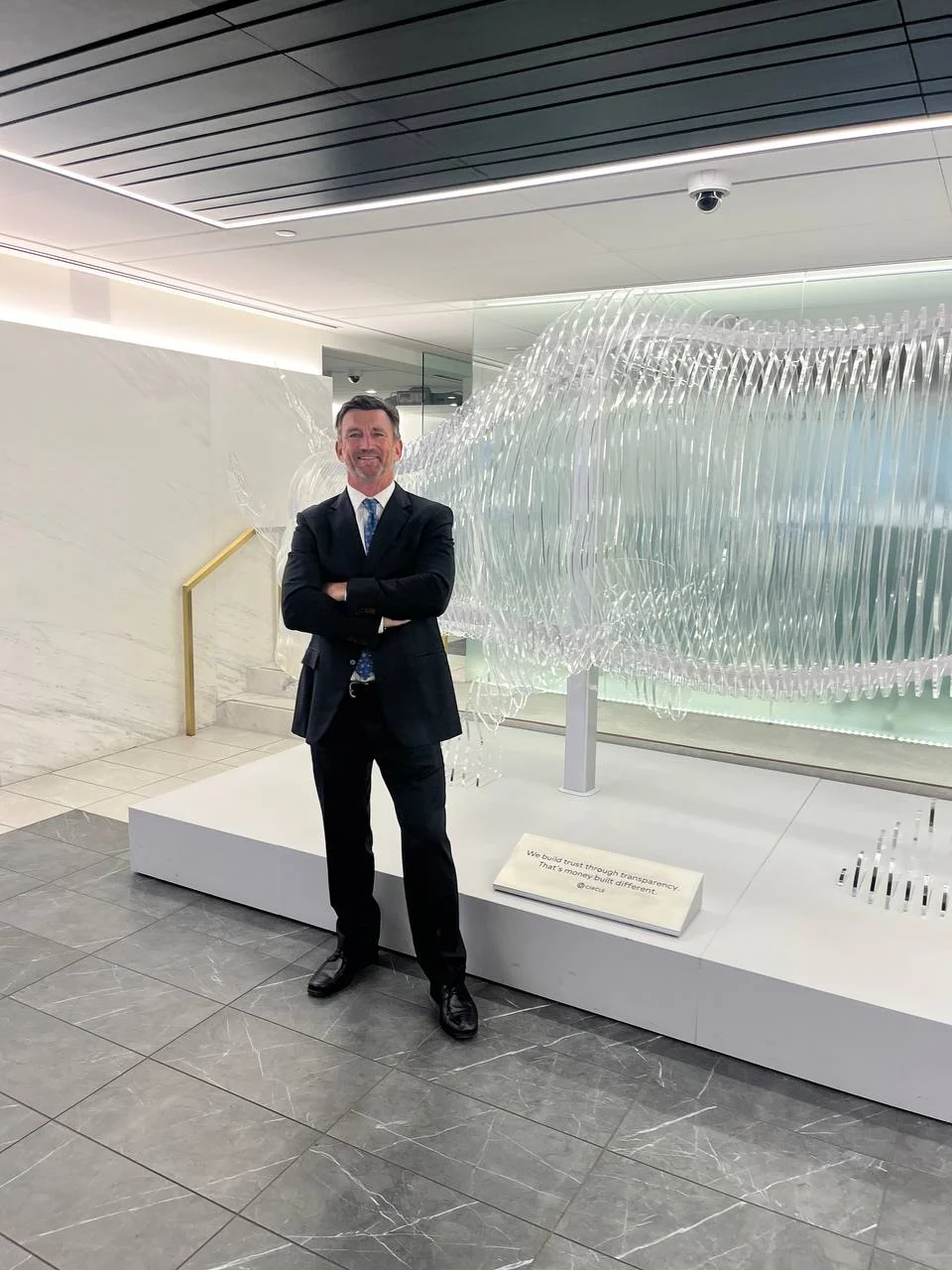 Erik Blachford in New York City for a Fora board meeting, spring 2026